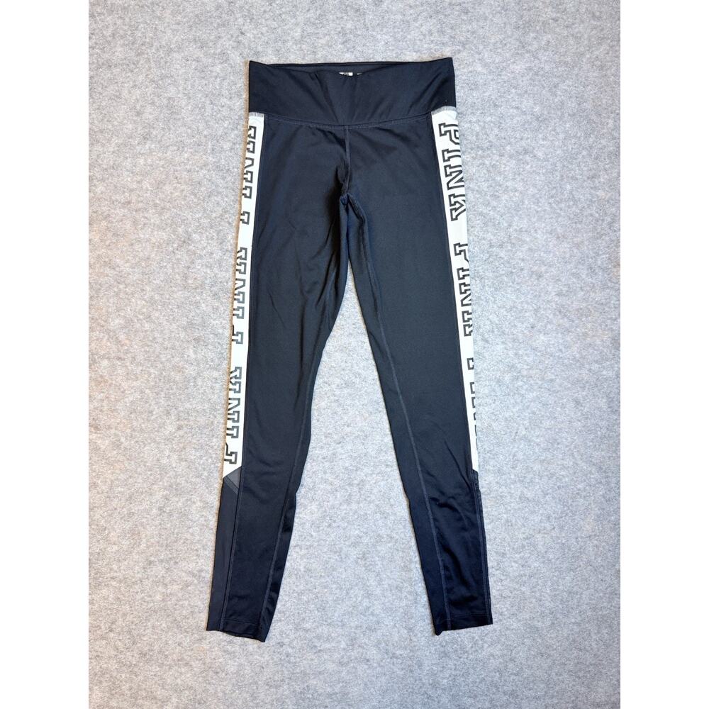 Victoria’s Secret PINK Ultimate Mesh Side Leggings Women’s XS Pants White Black